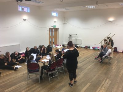 Grease workshop with Darren Bennett and Natalie Woods